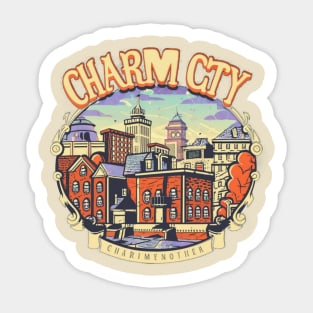 Charm city Sticker